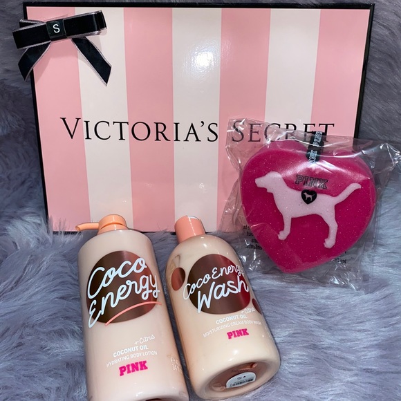 PINK Victoria's Secret Other - CocoEnergy + Sponge bundle